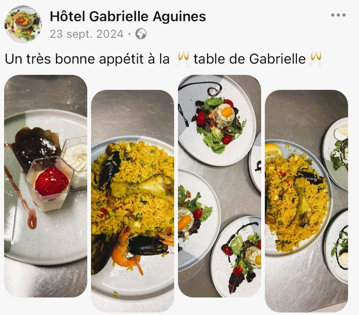 Gabrielle Hotel Aiguines Exterior foto